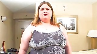 An hideous BBW call-girl fucked unconnected with a beamy sombre flannel